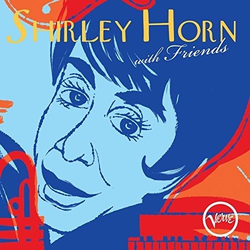 the album cover for Shirley Horn - Shirley Horn With Friends