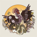 the album cover for Brume - Rooster