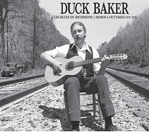 the album cover for Duck Baker - Les Blues Du Richmond: Demos And Outtakes, 1973-1979