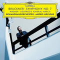 the album cover for Bruckner / Wagner / Nelsons - Symphony No 7 / Siegfrieds Funeral March