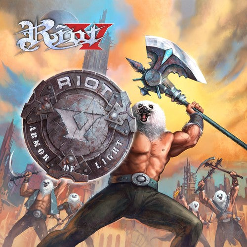 the album cover for Riot V - Armor Of Light