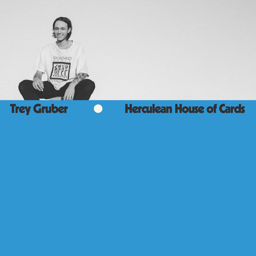 the album cover for Trey Gruber - Herculean House of Cards (Color Vinyl)