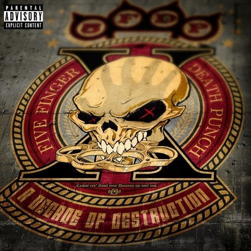 the album cover for Five Finger Death Punch - A Decade Of Destruction [2LP]