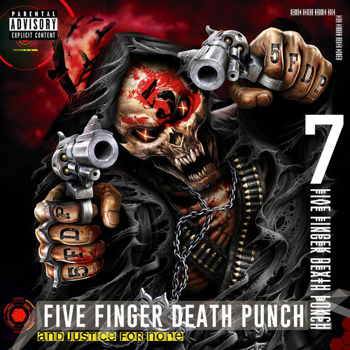 the album cover for Five Finger Death Punch - And Justice For None [Limited Deluxe Edition]