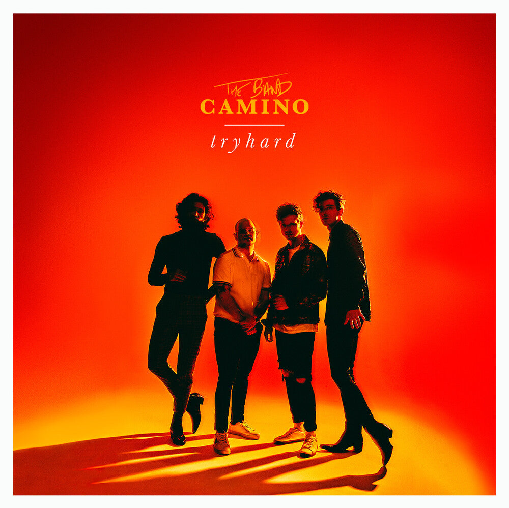 the album cover for The Band CAMINO - Tryhard [Colored Vinyl]