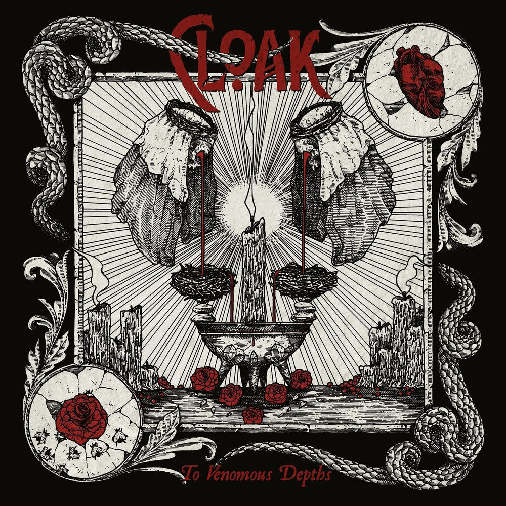 the album cover for Cloak - To Venomous Depths [Limited Edition] (Slv)