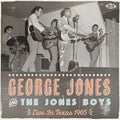 the album cover for George Jones & The Jones Boys - Live In Texas 1965