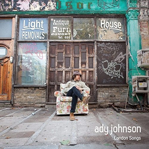 the album cover for Ady Johnson - London Songs