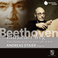 the album cover for Andreas Staier - Beethoven: Ein neuer Weg - Piano Sonatas Op.31 Variations Opp.34 & 35
