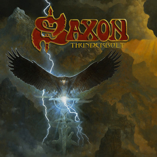 the album cover for Saxon - Thunderbolt [LP]