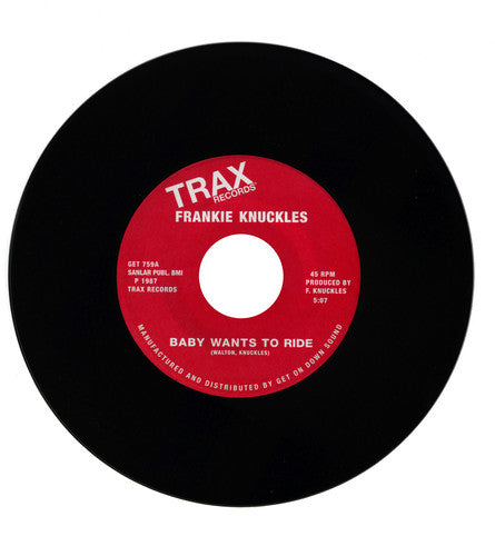the album cover for Frankie Knuckles - Your Love / Baby Wants To Ride
