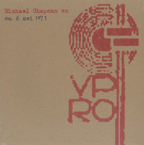 the album cover for Michael Chapman - Live VPRO