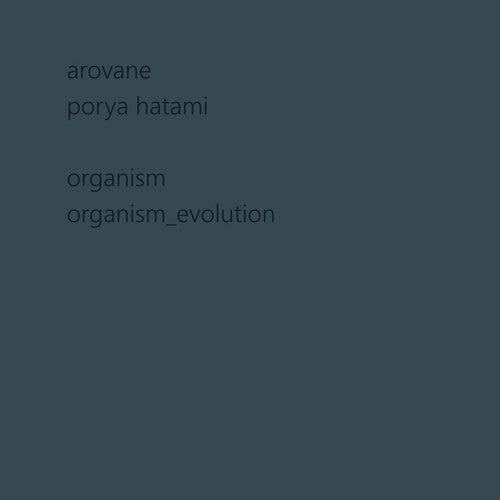 the album cover for Arovane & Porya Hatam - Organism & Organism Evolution