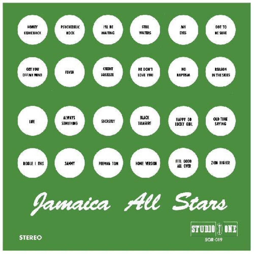 the album cover for Jamaica All Stars / Various - Jamaica All Stars (Various Artists)