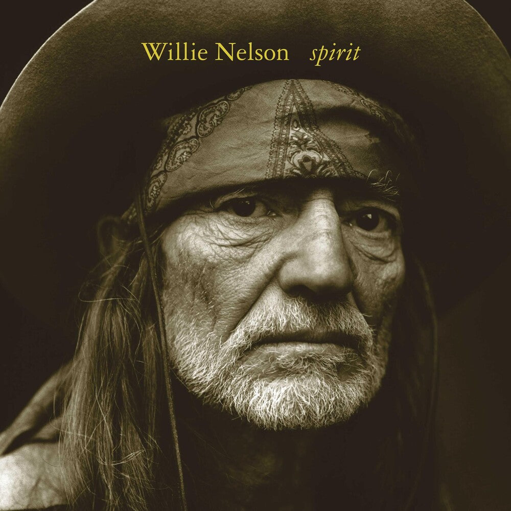 the album cover for Willie Nelson - Spirit