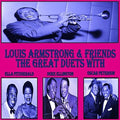 the album cover for Louis Armstrong & Friends - The Great Duets [2CD]