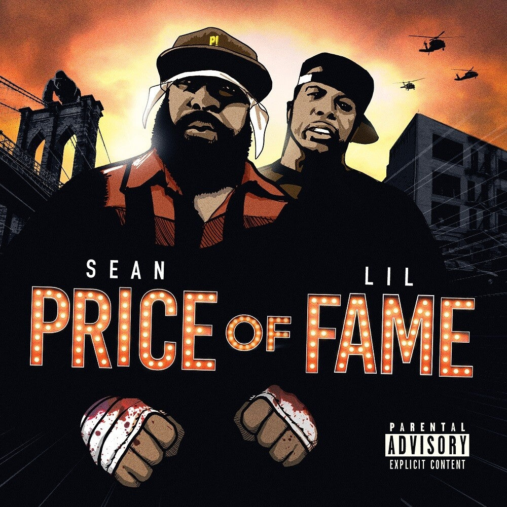 the album cover for Lil' Fame - Price of Fame [LP]