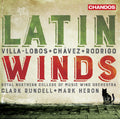 the album cover for Lobos / Royal Northern College Of Music Wind Orch - Latin Winds