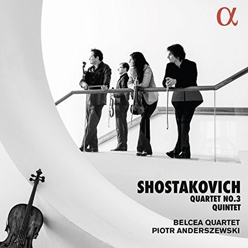the album cover for Shostakovich / Anderszewski - Quartet 3