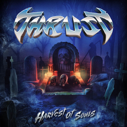 the album cover for Thrust - Harvest Of Souls