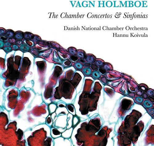 the album cover for Holmboe / Futtrup / Svane - Chamber Concertos & Sinfonias