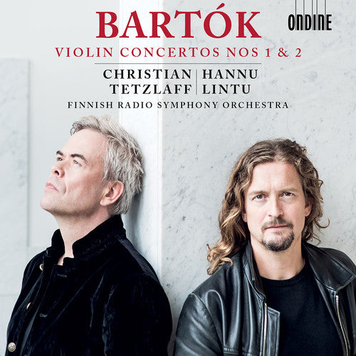 the album cover for Bartok / Tetzlaff / Lintu - Violin Concertos 1 & 2