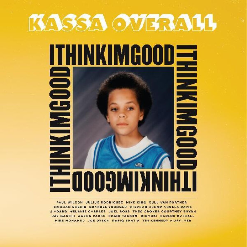 the album cover for Kassa Overall - I Think I'm Good