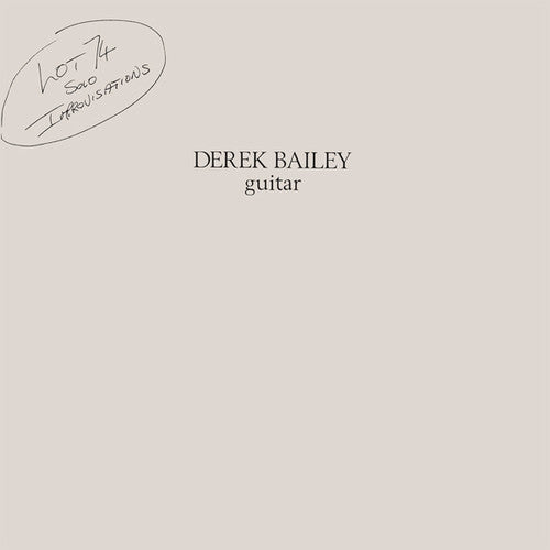 the album cover for Derek Bailey - Lot 74