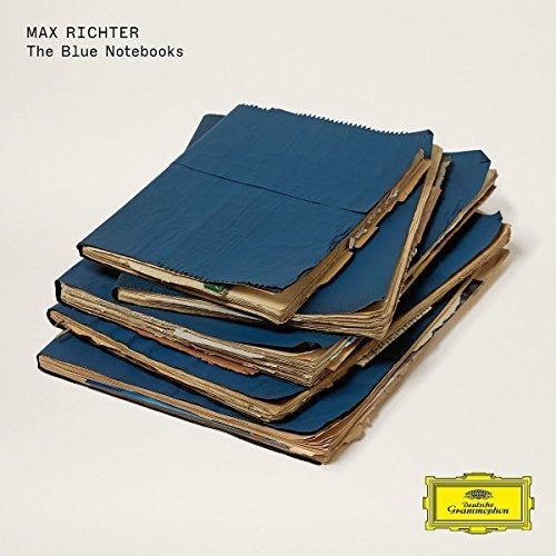 the album cover for Max Richter - The Blue Notebooks