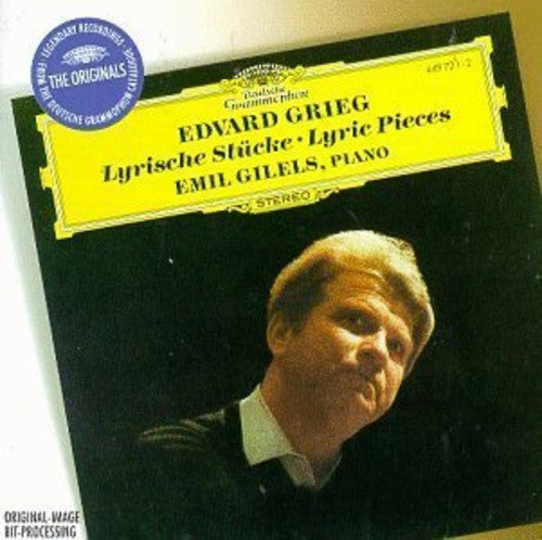 the album cover for Grieg / Emil Gilels - Lyric Pieces