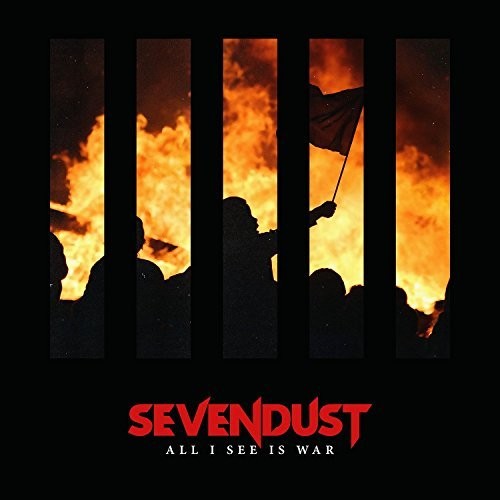the album cover for Sevendust - All I See Is War [LP]