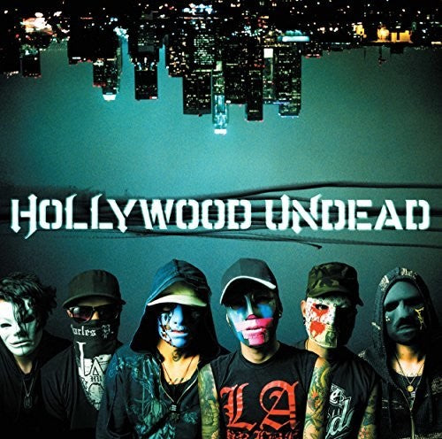 the album cover for Hollywood Undead - Swan Songs