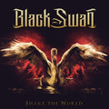 the album cover for Black Swan - Shake The World [LP]