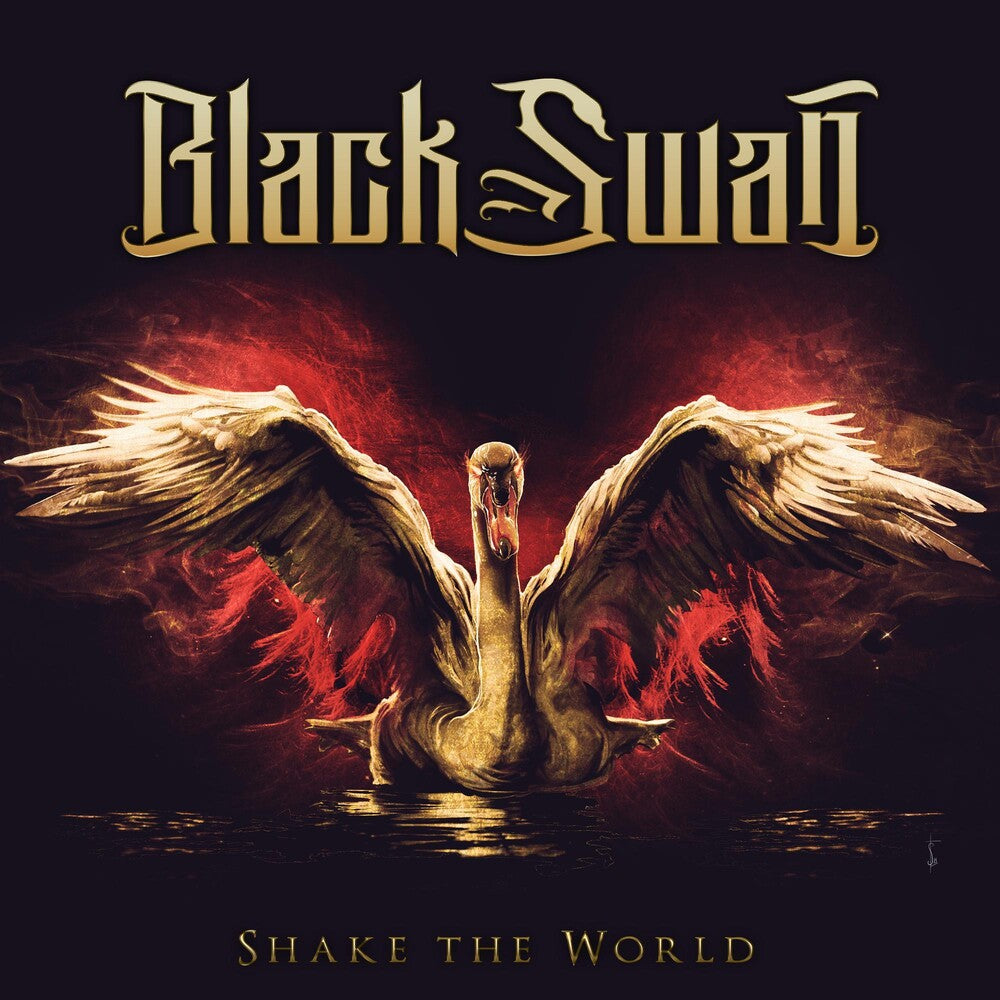 the album cover for Black Swan - Shake The World [LP]
