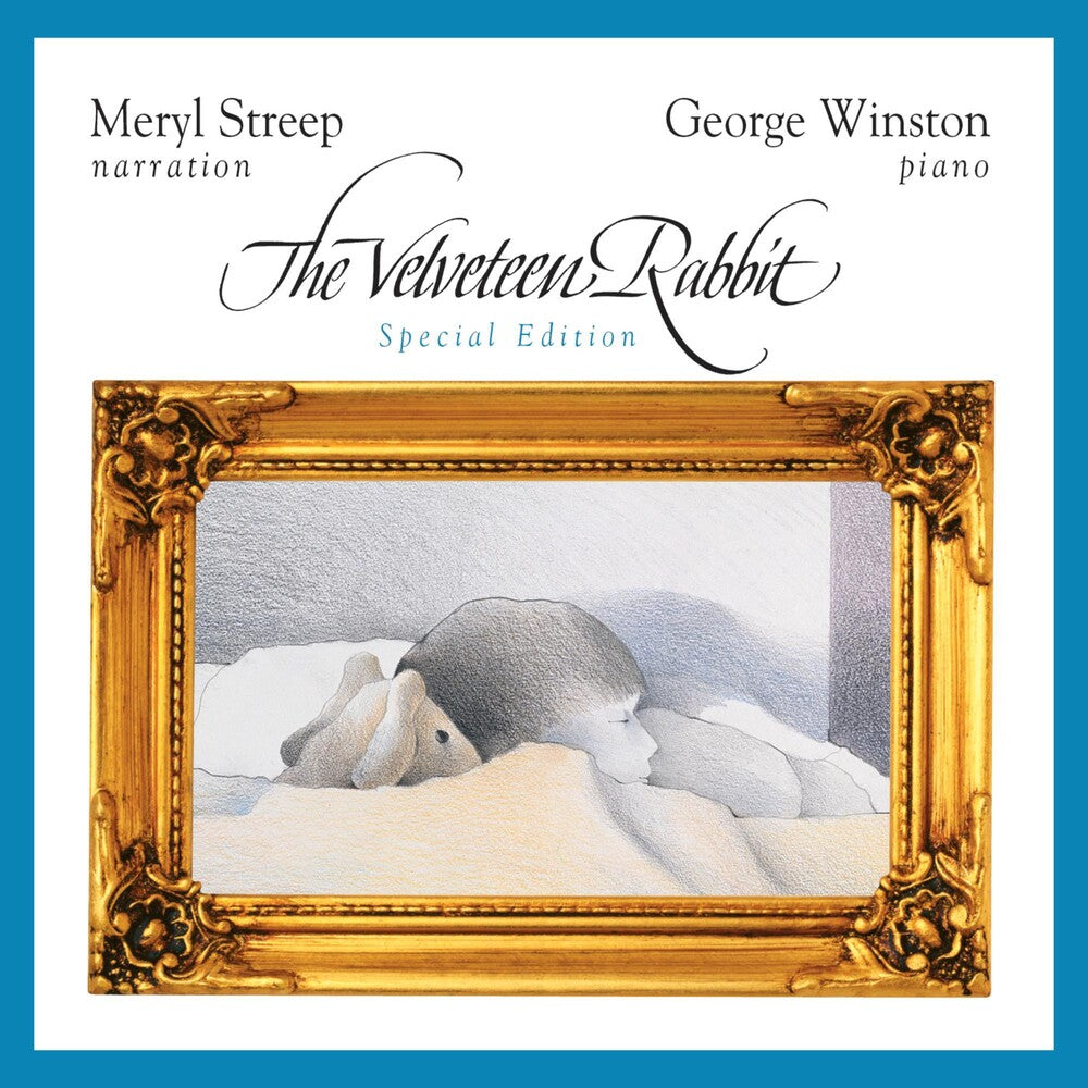 the album cover for George Winston - The Velveteen Rabbit