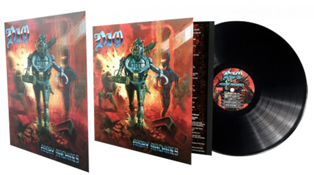 the album cover for Dio - Angry Machines [LP]