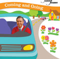 the album cover for Mister Rogers - Coming & Going
