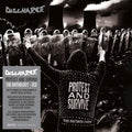 the album cover for Discharge - Protest And Survive : The Anthology