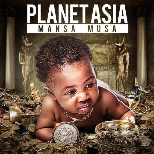 the album cover for Planet Asia - Mansa Musa