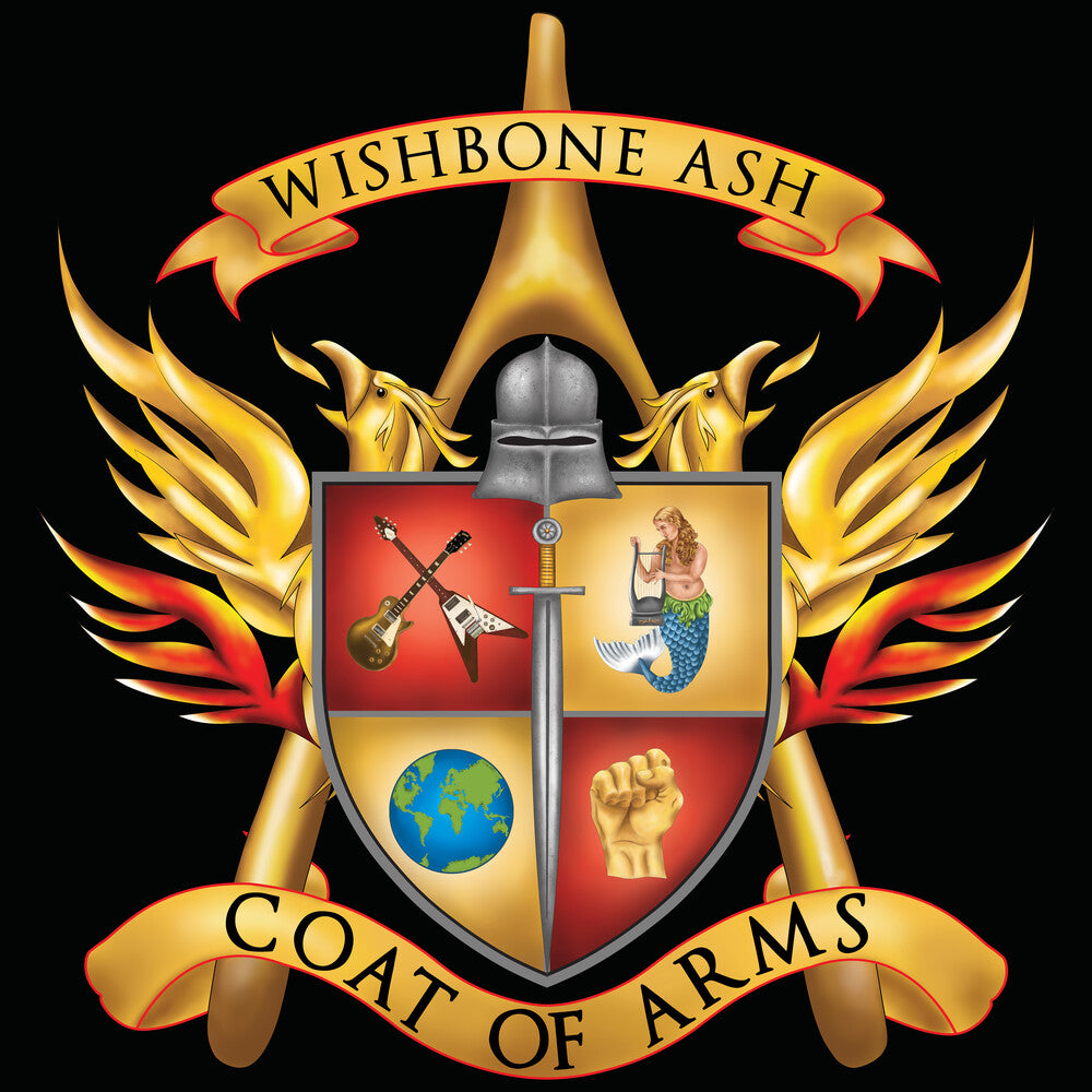 the album cover for Wishbone Ash - Coat Of Arms