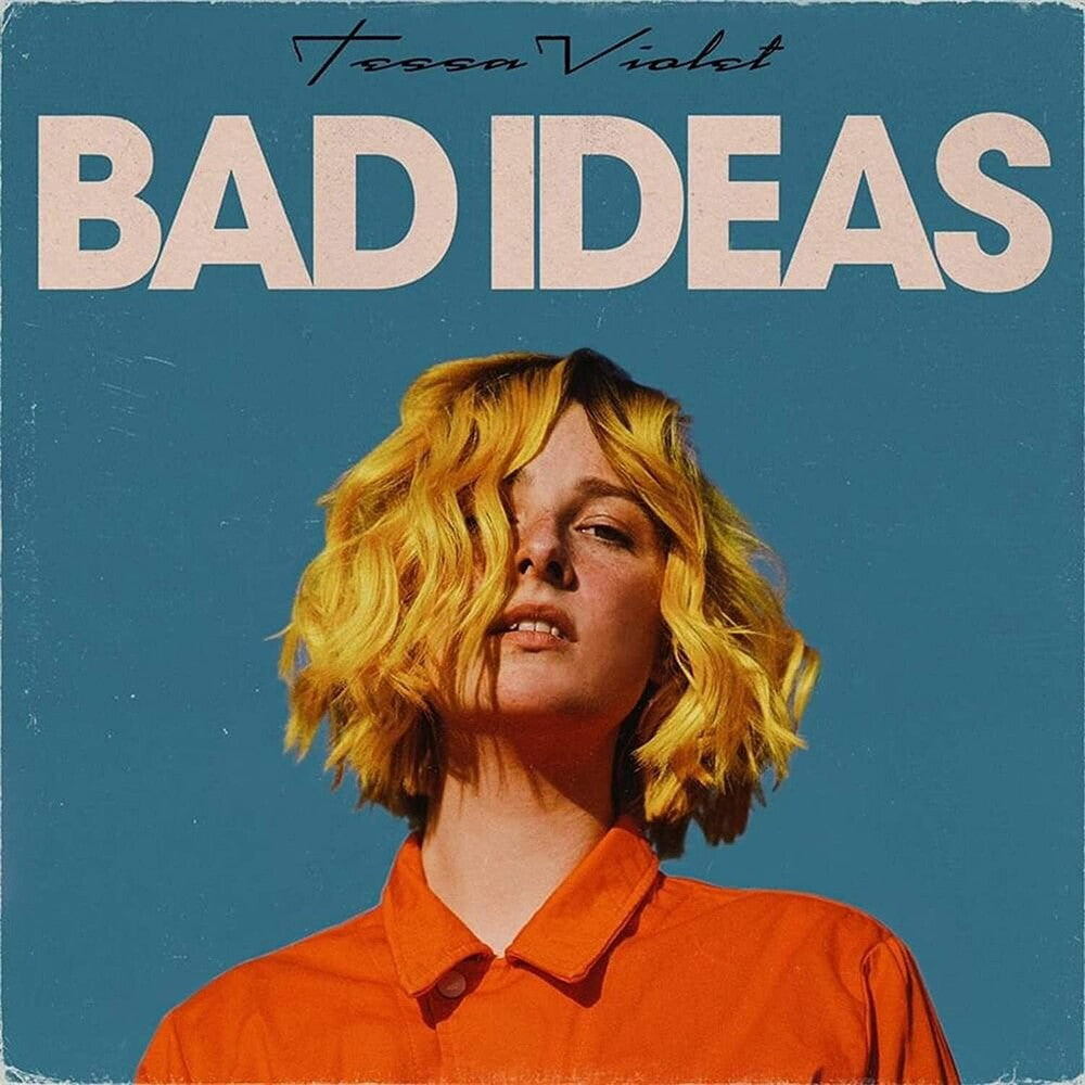 the album cover for Tessa Violet - Bad Ideas [Colored Vinyl] [Download Included]