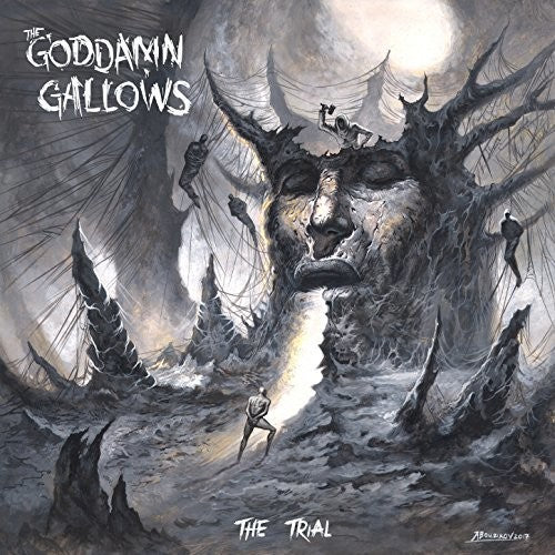 the album cover for The Goddamn Gallows - Trial