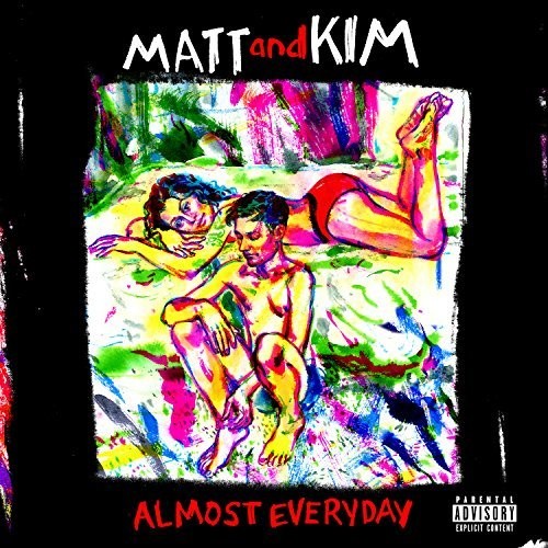 the album cover for Matt & Kim - Almost Everyday [Red LP]