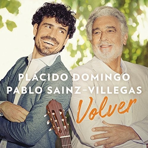 the album cover for Placido Domingo / Villegas,Pablo Sainz - Volver