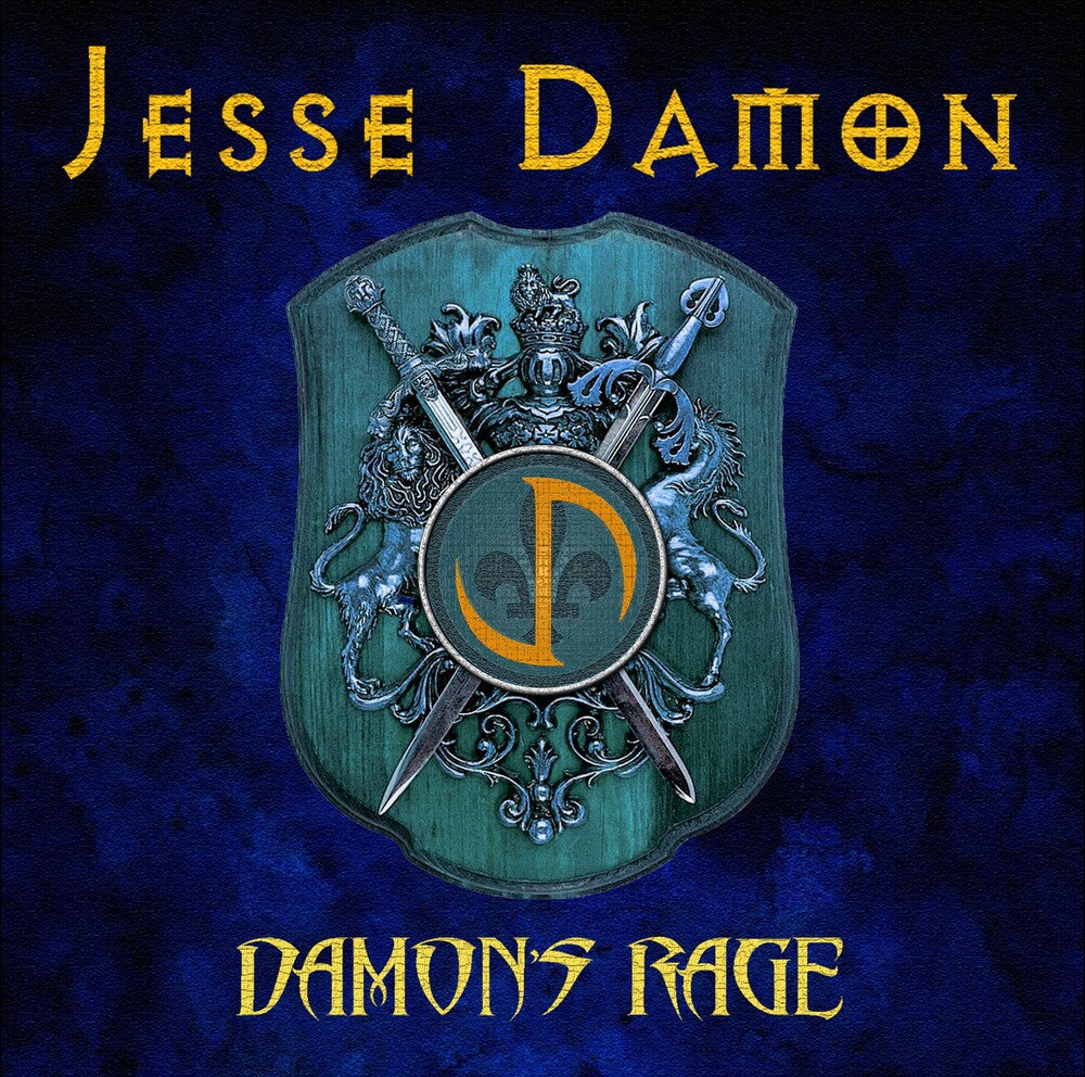 the album cover for Damon Jesse - Damons Rage