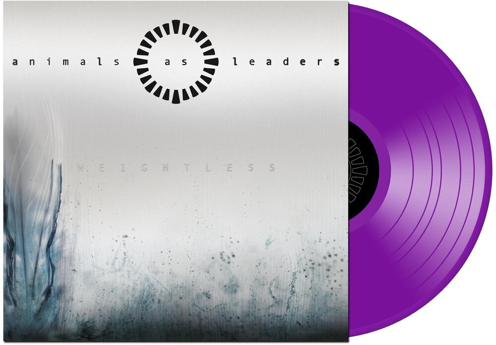the album cover for Animals As Leaders - Weightless [Clear W/ Rich Purple LP]