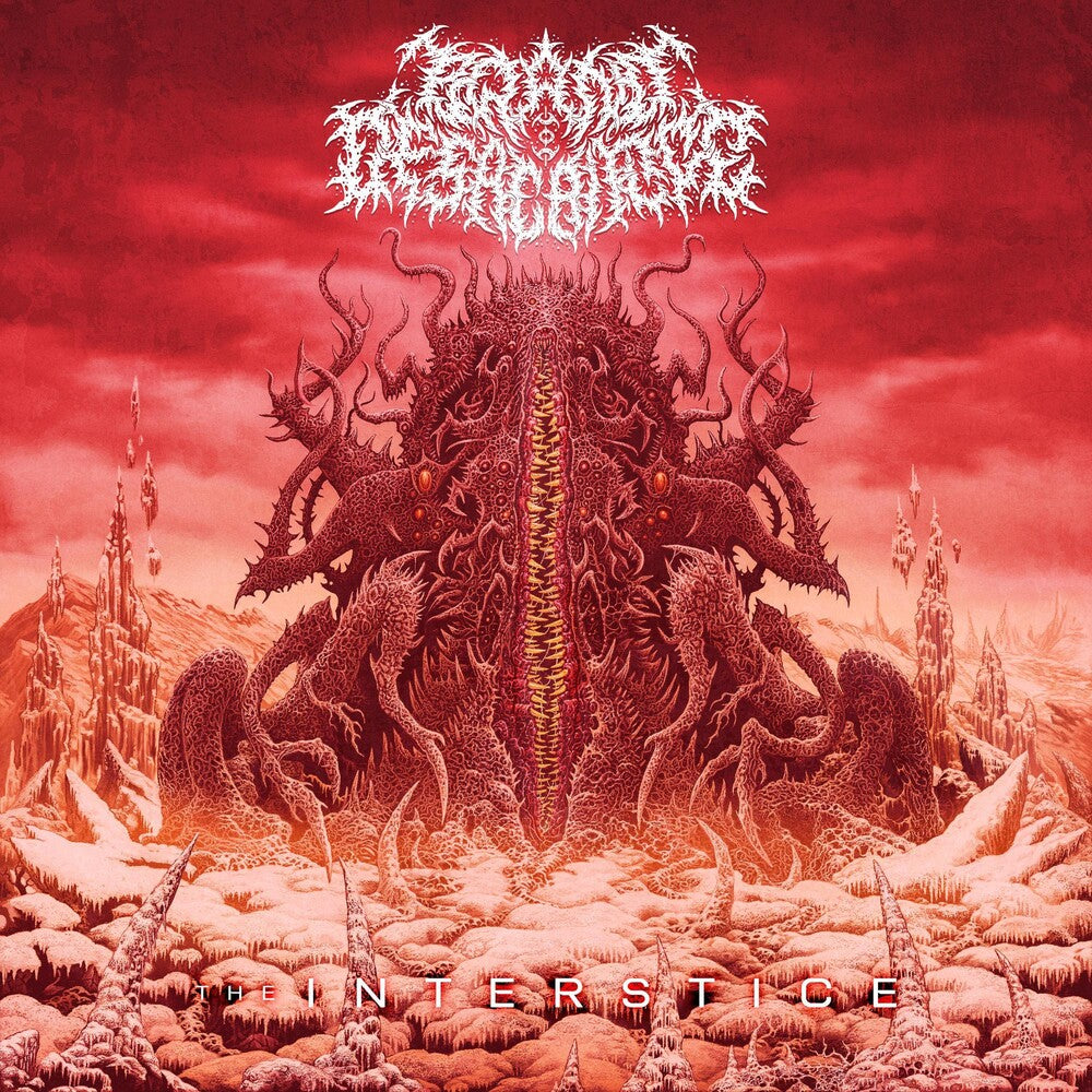 the album cover for Brand of Sacrifice - Interstice