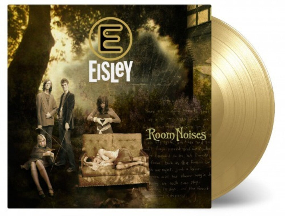 the album cover for Eisley - Room Noises [Limited Gold Colored Vinyl]