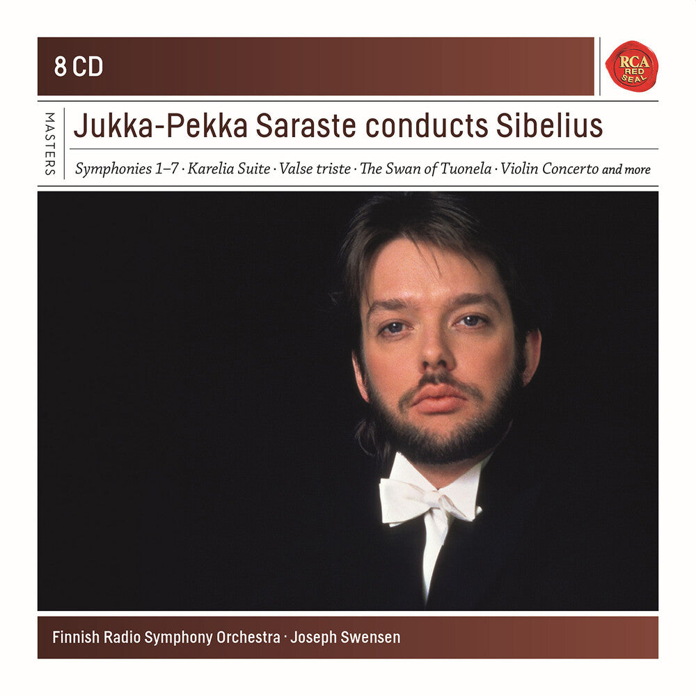 the album cover for Sibelius / Saraste / Finnish Radio Symphony Orch - Saraste Conducts Sibelius