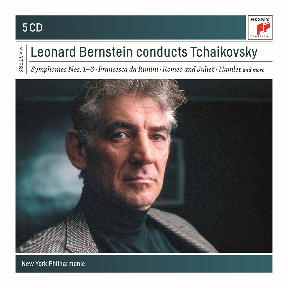 the album cover for Tchaikovsky / Bernstein / New York Philharmonic - Bernstein Conducts Tchaikovsky